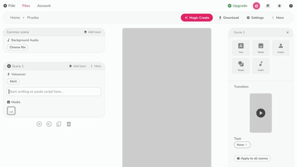 Crear videos profesionales fácilmente con Fliki